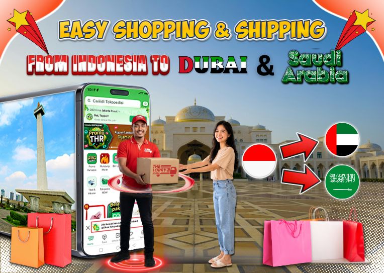 shopping indonesia online and shipping to saudi arabia and shipping to united arab emirates or Dubai