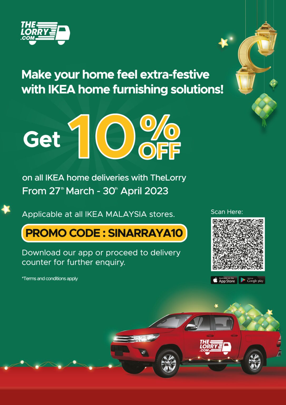 IKEA Items Delivered Same Day with TheLorry TheLorry Malaysia