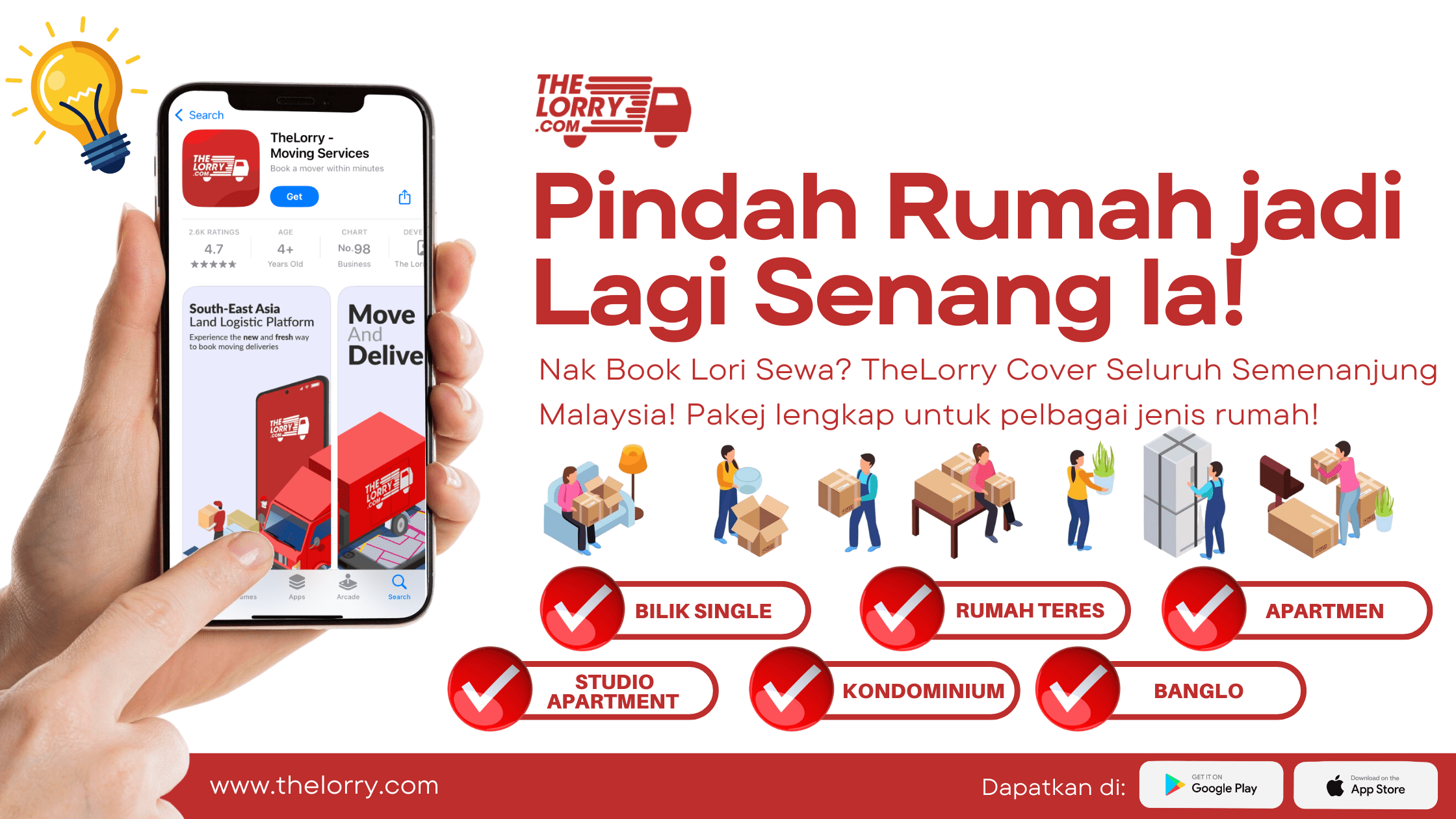 TheLorry, TheLorry app, The Lorry Aplikasi, Lori Sewa, Lori Sewa murah, lori sewa KL, Lori sewa Selangor, Lori sewa Shah Alam, Sewa lori Selangor, lori sewa Shah Alam, lori sewa KL, Delivery app, Lori pindah rumah, Housemoving lorry, rental lorry, rental lori, sewa lori, lori sewa near me, sewa lori berdekatan, lori sewa berdekatan, Movers app, 