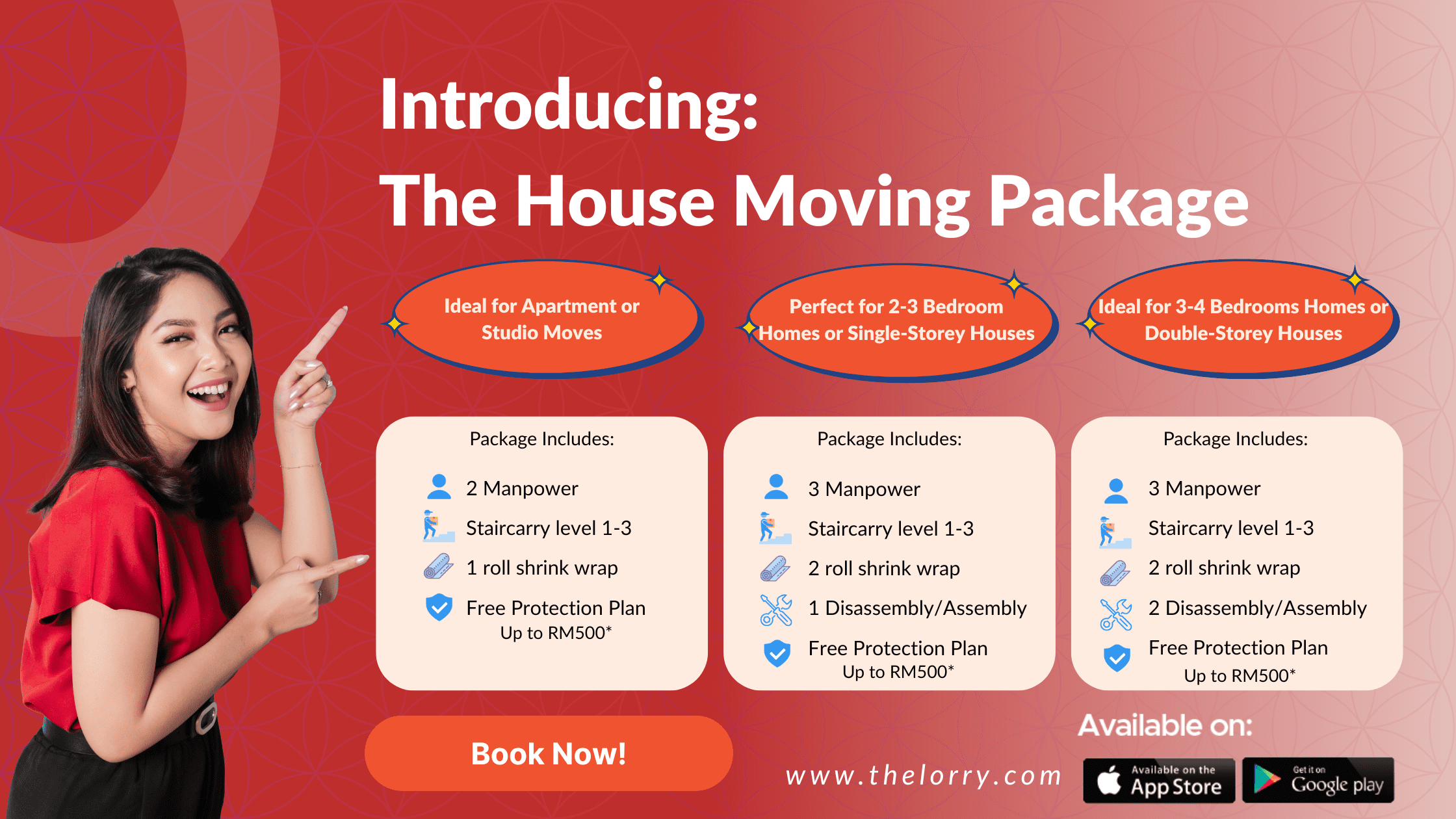House Moving Package TheLorry, Pindah Rumah, Lori Sewa Selangor, Lori Sewa, Sewa Lori, Rental lorry, Rental lori, House Moving, Moovers Malaysia, Moovers