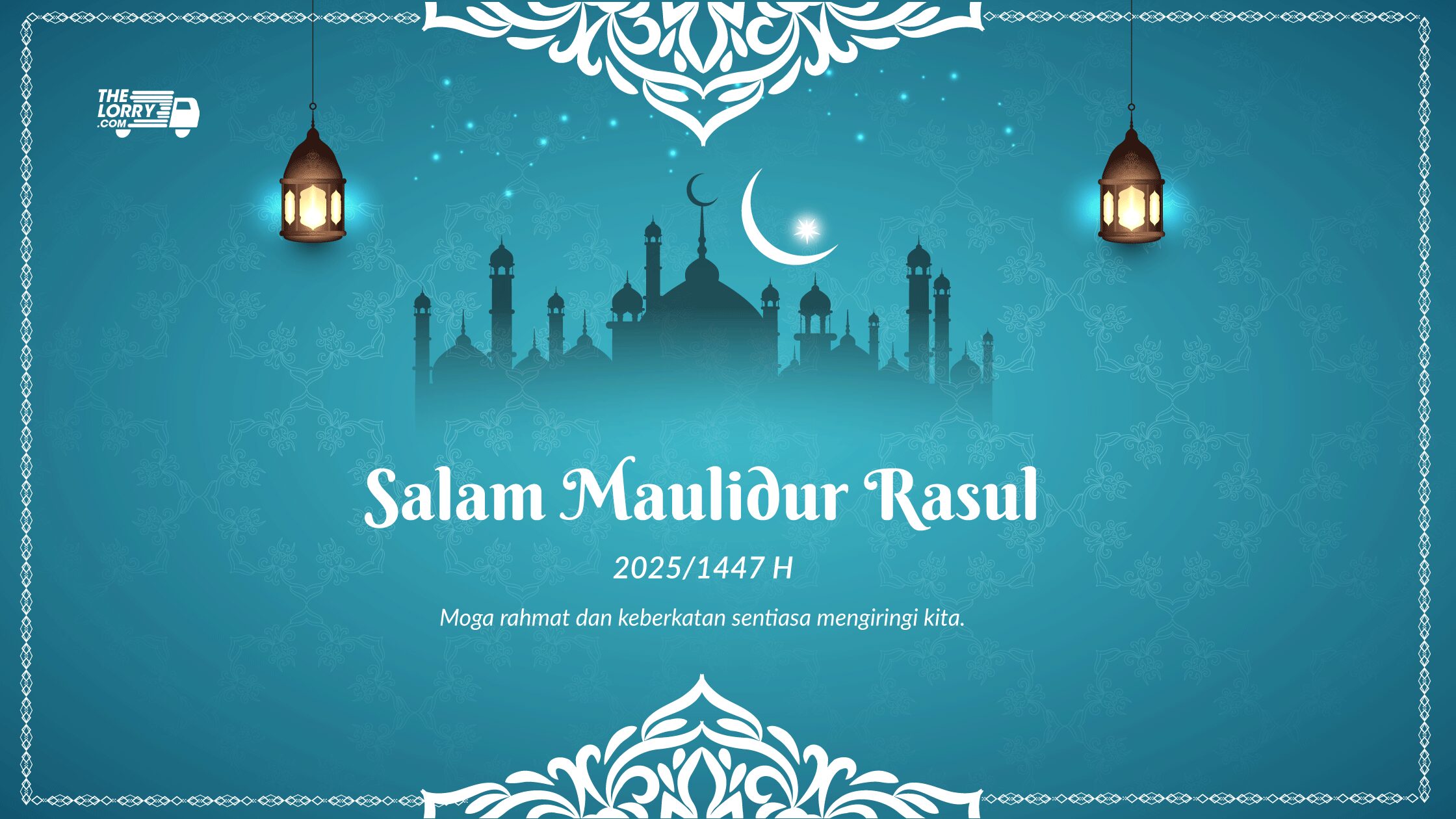 Poster Mauidur Rasul Maulidur rasul, Salam Maulidur Rasul, Maulidur Rasul 2025