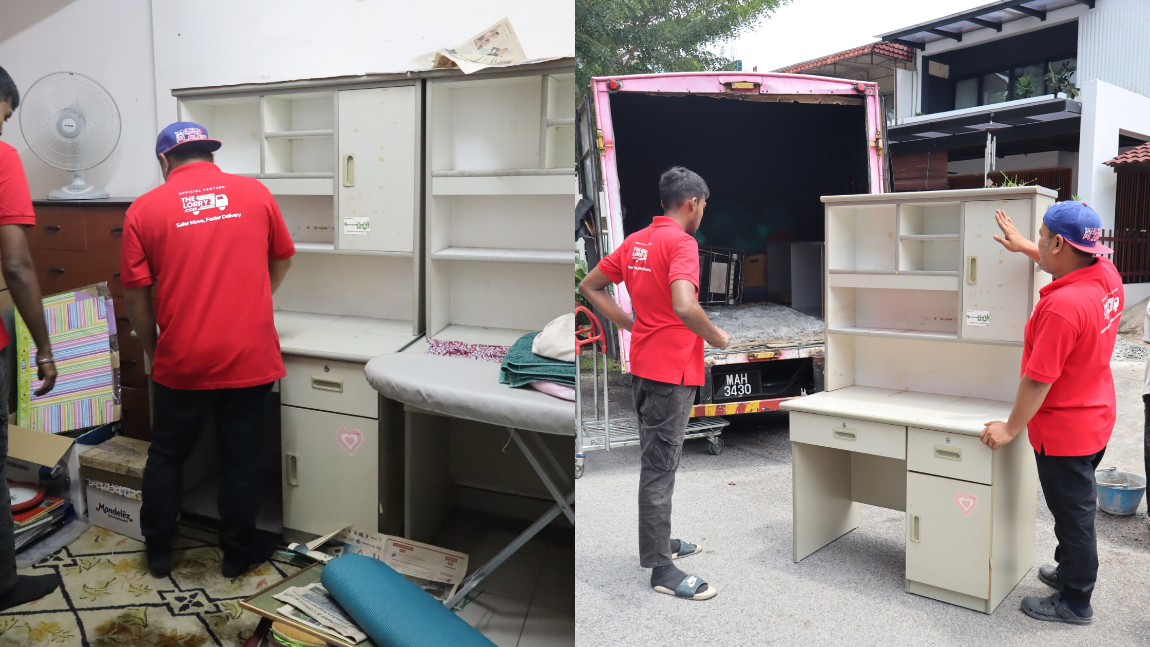 Dismantling furniture for disposal